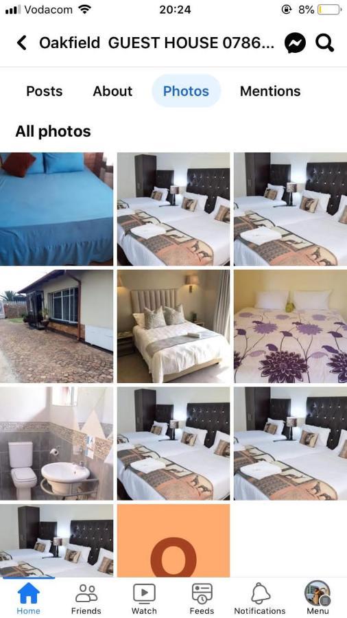Hotel Oakfield lounge Benoni Exterior foto